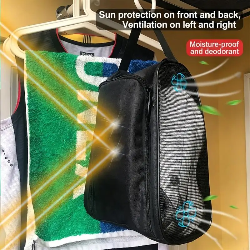 

Lightweight Storage Bag Case For Badminton Shoes With Space Saving Design And Oxford Fabric Moisture-proof 69HD
