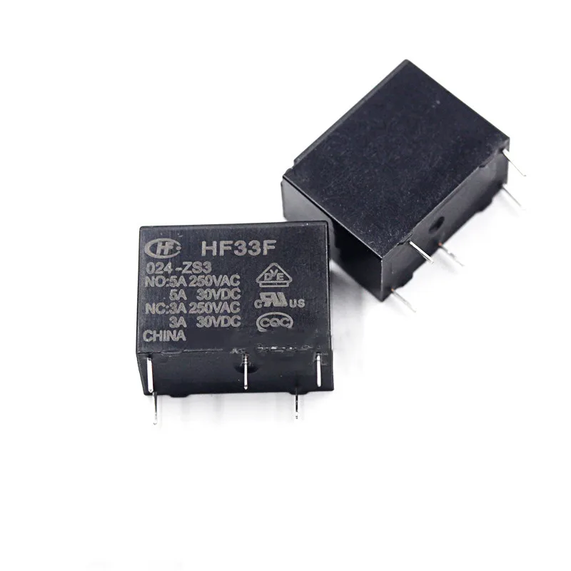 

5PCS HF33F JZC-33F-005 HF33F JZC-33F-012 HF33F JZC-33F-024 DIP4 DIP5 relay Brand new original