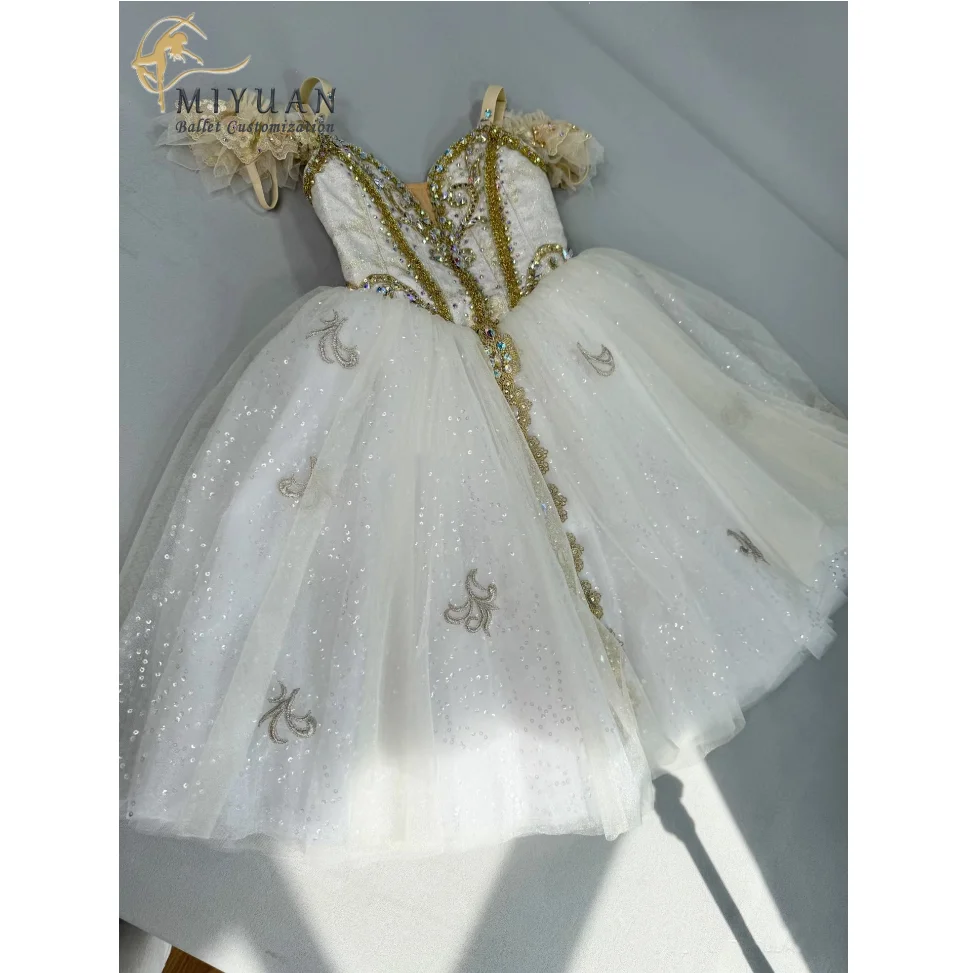 2024 New palace style ballet dress tailored for adults and children performance competition dress