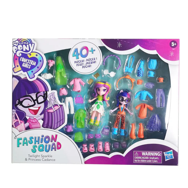 Hasbro My Little Pony Equestria Figure Toy Twilight Sparkle Princess Cadence Fashion Friends Dress Up Girls Play House Doll