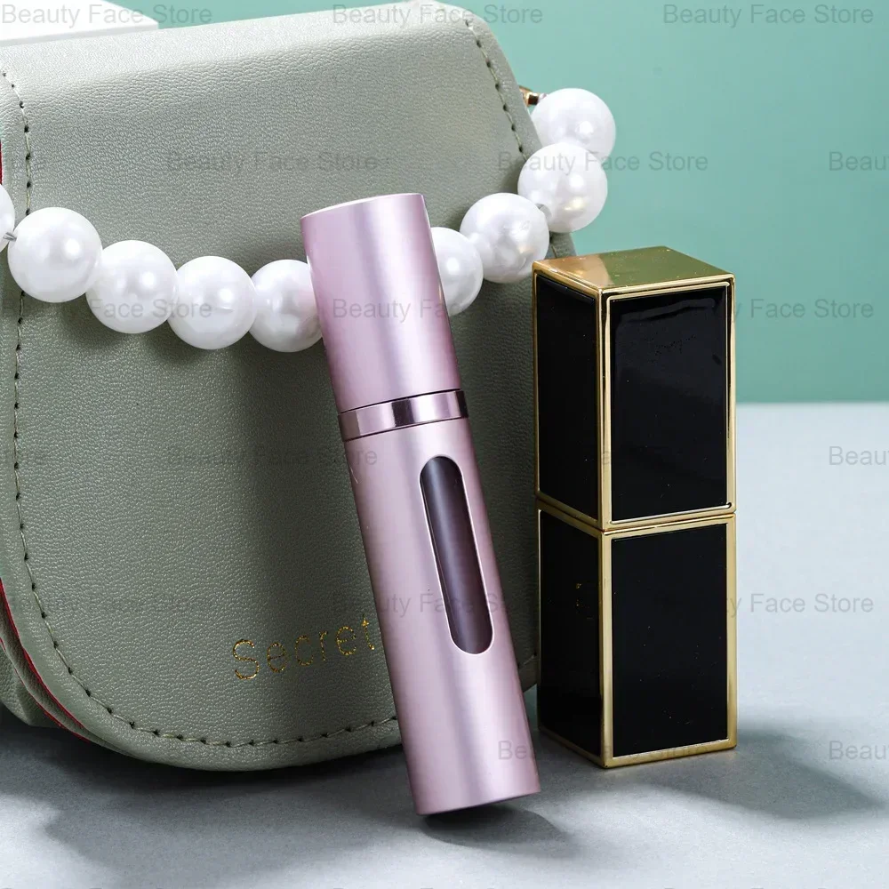 5/8ml Glass Refillable Perfume Bottle with Spray Scent Pump Portable Travel Empty Cosmetic Containers Mini Spray Atomizer Bottle