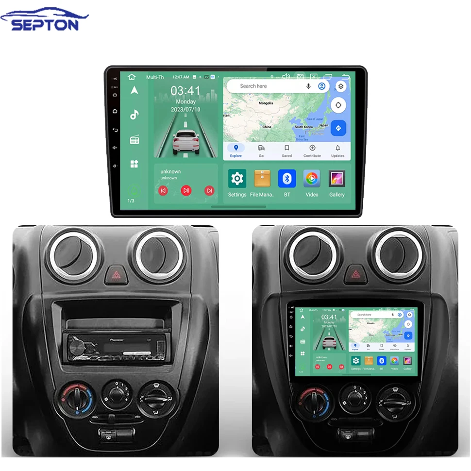 SEPTON Multimedia Player Android 2 Din Car Stereo Radio for LADA Granta Sport 2011-2017 GPS CarPlay 2Din 4G Wifi 8core Autoradio