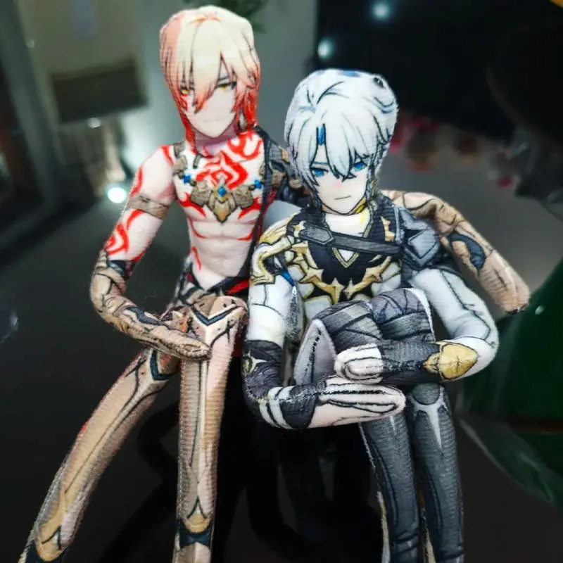 28 سنتيمتر سلك هونكاي: ستار السكك الحديدية Anaxa أفخم دمية مرنة الحديد مجردة الشكل Mydei ألعاب من نسيج مخملي محشوة دمية الأحد Phainon هدية عيد الميلاد