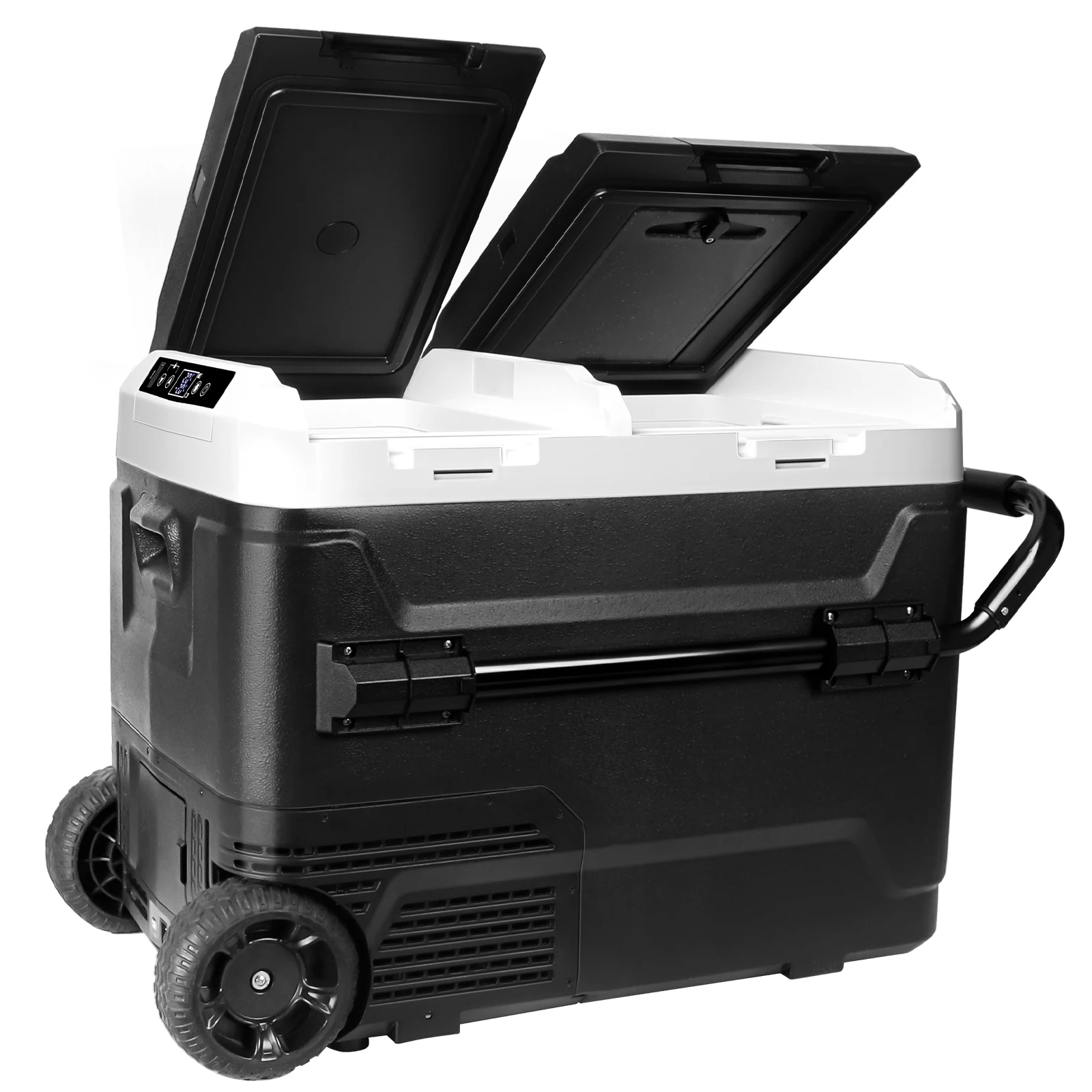 Customizable Trucks RVs SUV Camping Travel HL 12 Volt Car Refrigerator 42L 50L Double Door Car Refrigerator (-4°F~68°F)