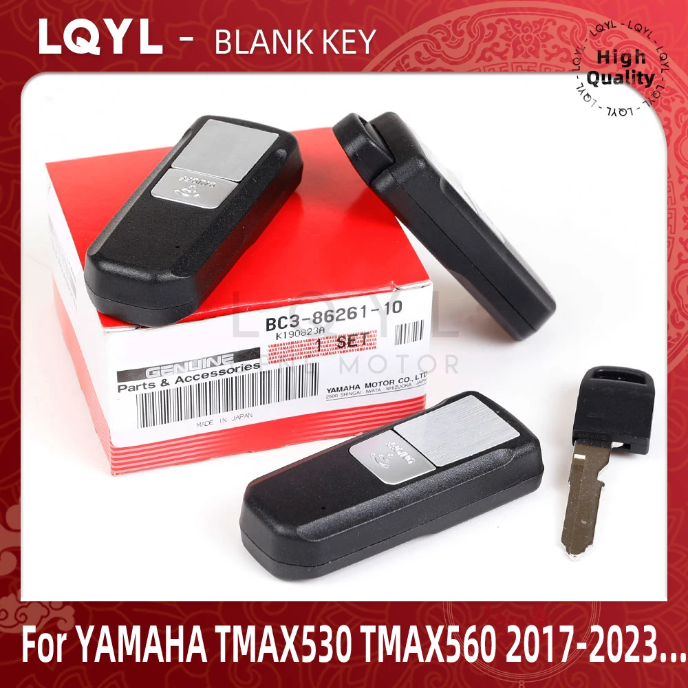 LQYL Original Motorcycle Remote Smart Control Key ID49 Chip 433.92MHz For YAMAHA TMAX T-MAX 530 560 TMAX530 TMAX560 2017-2023