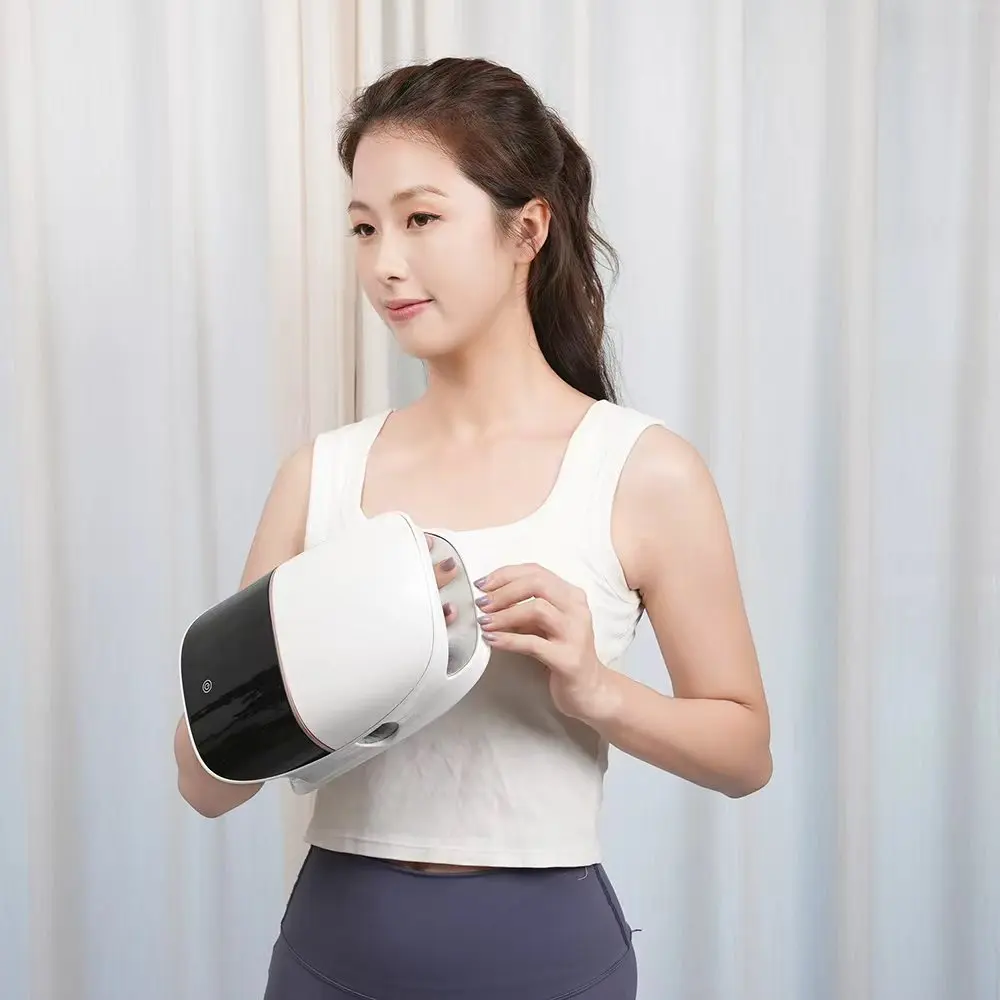 Electric Hand Massager with Vibration Squeeze Intelligent Heating Airbag Traction for Finger Joints Wireless Finger Massagers