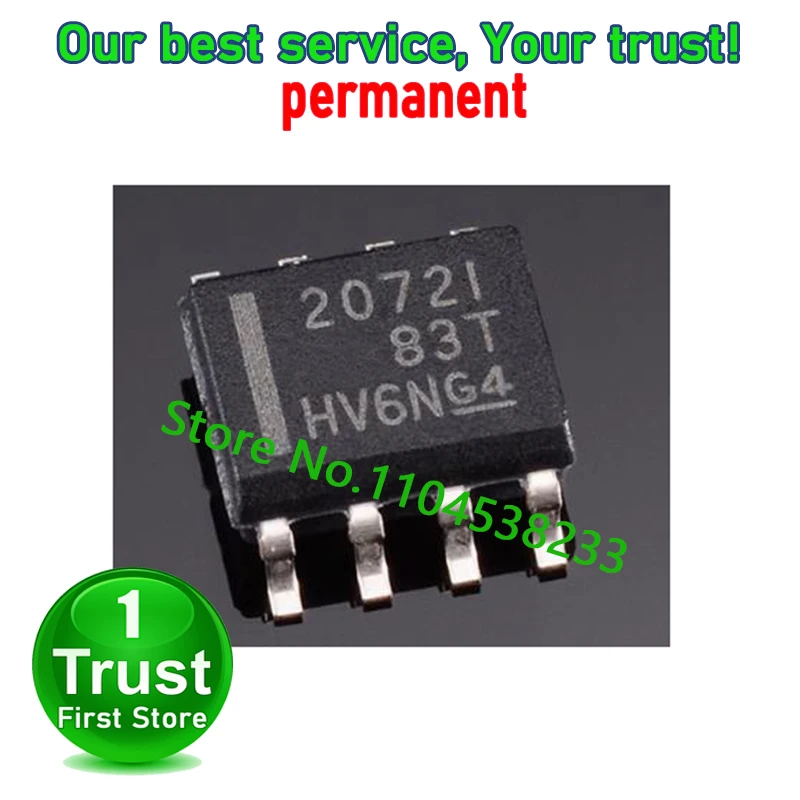 TLE2072IDR TLE2072I TLE2072 10PCS/LOT  2072I 2071AI TLE2071AIDR SOP8Trust First   in stock