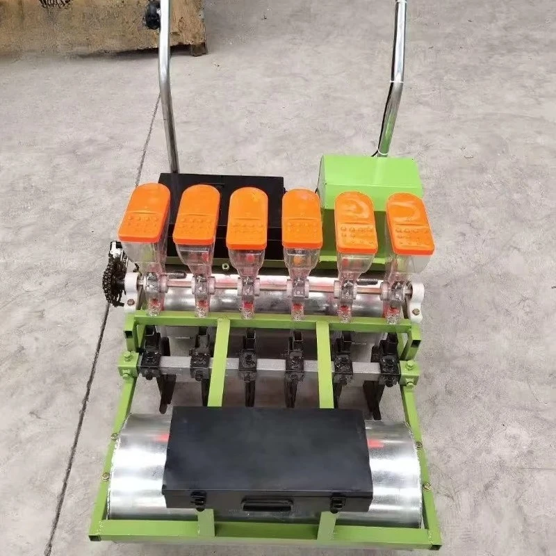 

Electric Four-row Agricultural Machine All-in-one Vegetable And Fruit Spreader for Furrowing Sowing Covering - Farm Equipment