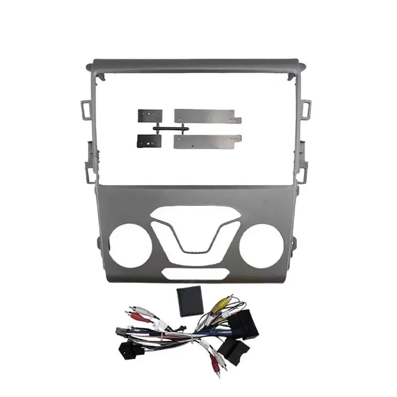 Classy-Car Frame Fascia Adapter Kit For Ford Mondeo Fusion 2013-2018 Radio Dash Fitting Panel Kit