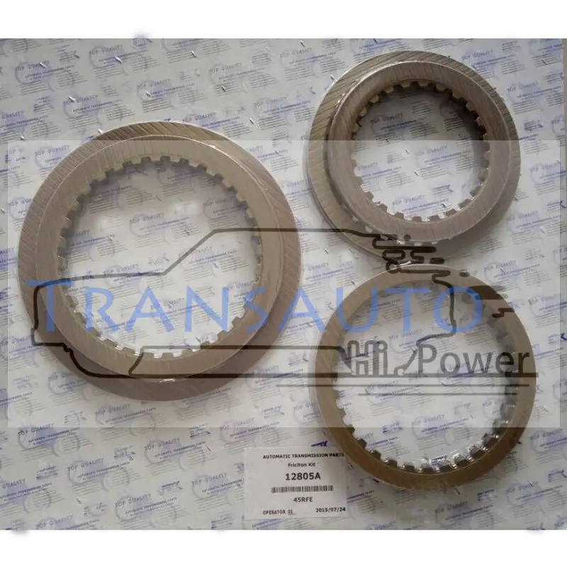 

545RFE 45RFE Gearbox Clutch Disc Kit Automatic Transmission Clutch Repair Friction Plates For DODGE for JEEP