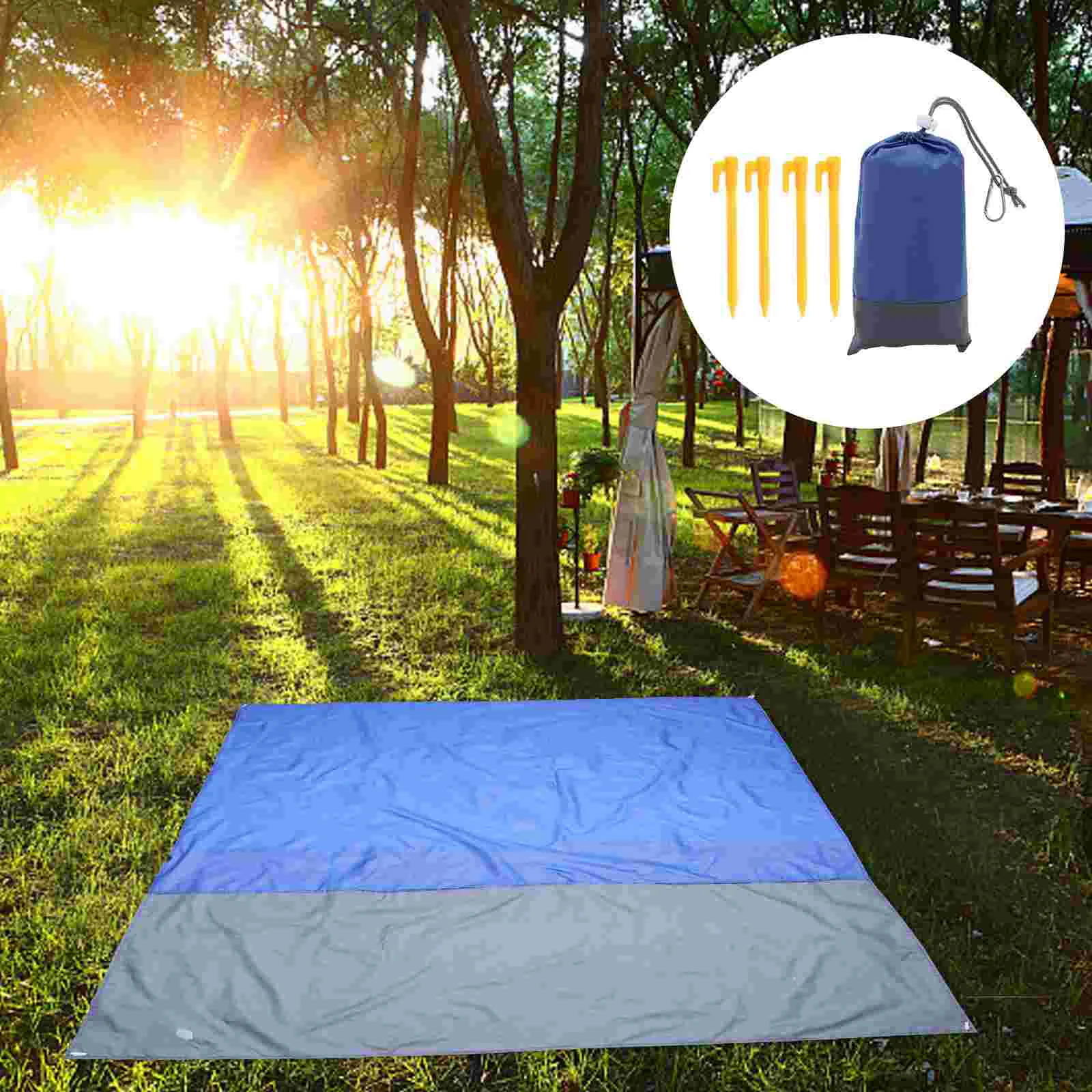 Waterproof Picnic Mat Camping Ground Beach Cushion Carpet Blanket Pad Polyester Outdoor