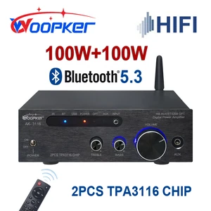 Soundverstärker Woopker AK-3116 Audiophile digitale Leistungsverstärker 2 PCS TPA3116 Bluetooth5-Chip. 8 Hauptverkaufsverstärker 3116 - №4
