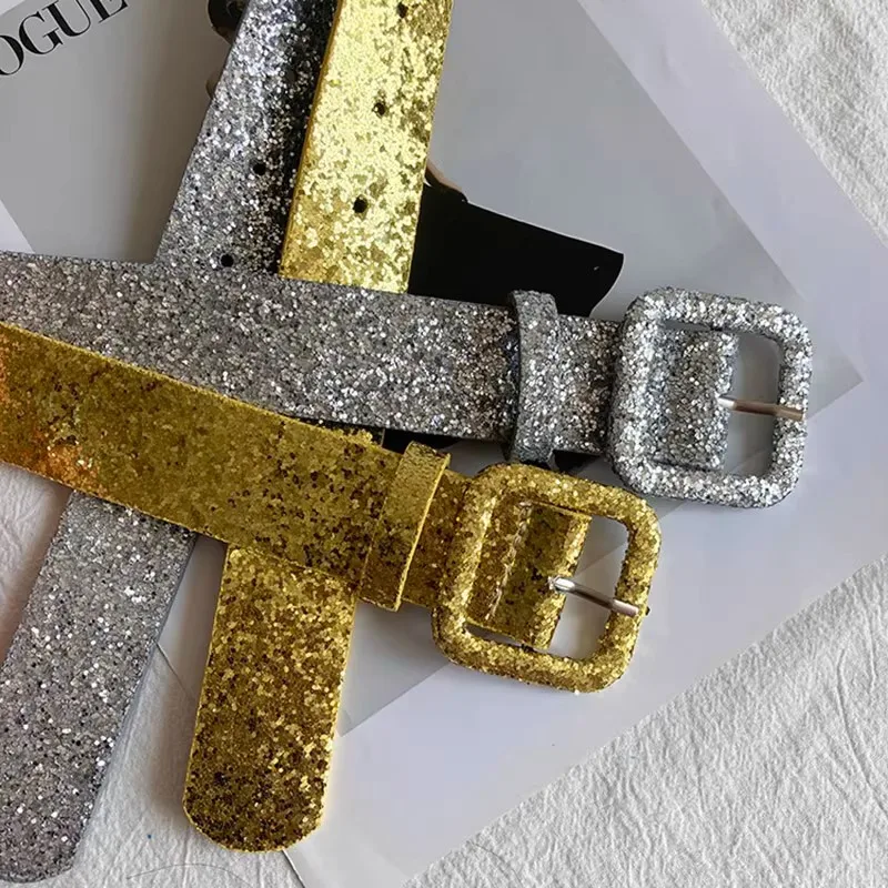 1 pz oro argento alla moda ragazza sexy cintura femminile 2024 nuovi accessori decorazione con gonna jeans cintura femminile adatta per d