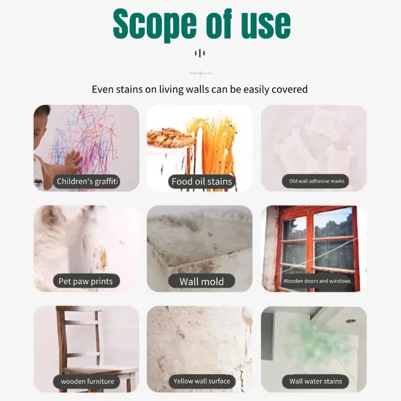 100 جرام وكيل إصلاح الجدار مقاوم للماء جدار مغسلة الكراك إصلاح كريم صالح Mouldproof التجفيف السريع التصحيح استعادة أداة المنزل