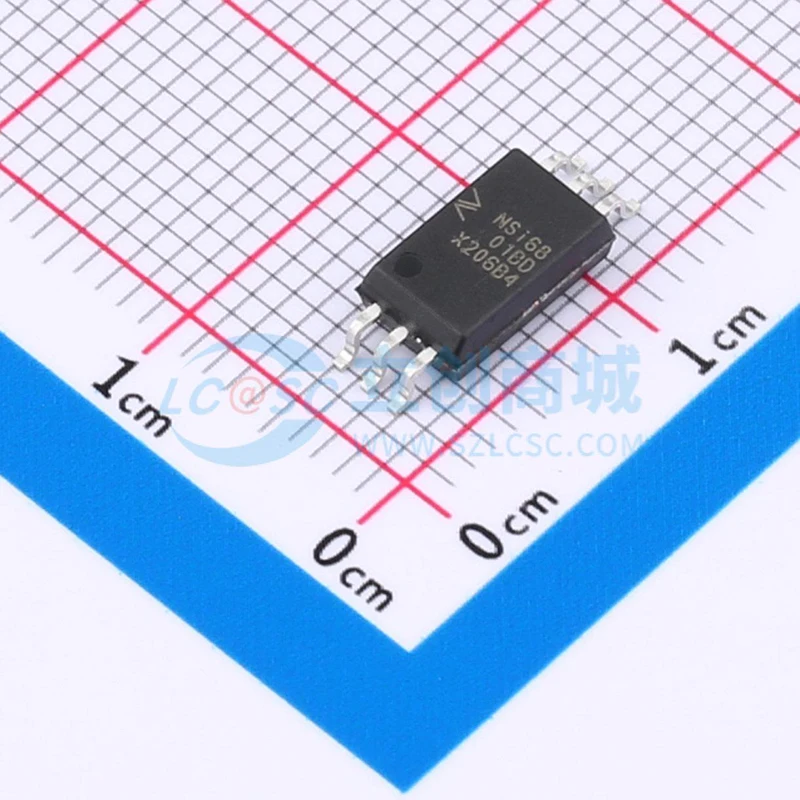 10Pcs/Lot Original NSi6801BD/CD Compatible with optocoupler input single channel isolated gate driver IC SMD-6 UVLO Level 9 13V