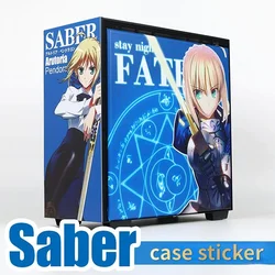 Fate/Grand Order Stickers Computer Case Saber Peripheral Stickers Cartoon Decorations Car Computer Case Decoration Stickers