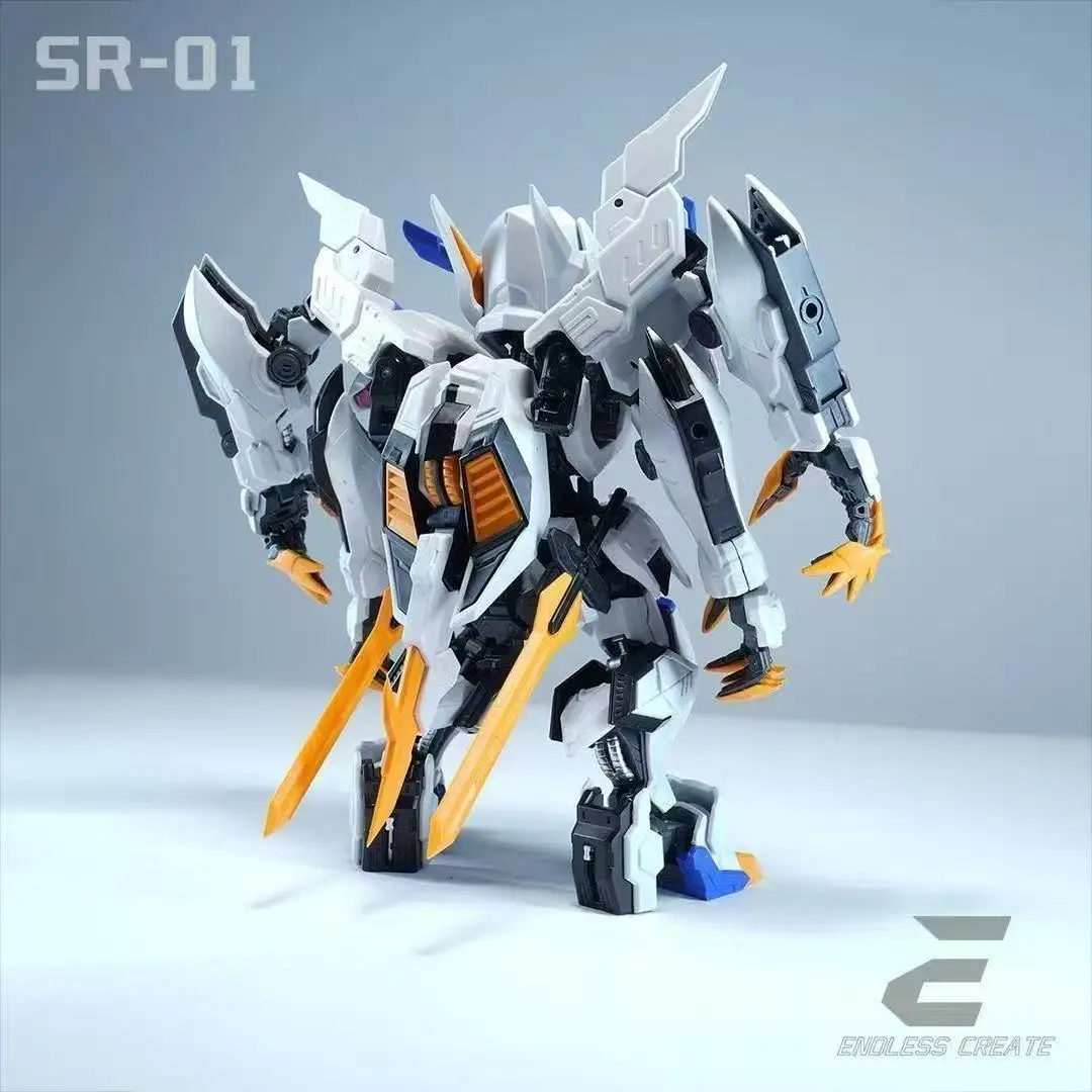 EC Model MGSD SR-01 BYAKI ENDLESS CREATE Assembly Model Kits Plastic skeleton Action Figure Robot Plastic Model Gifts Toys