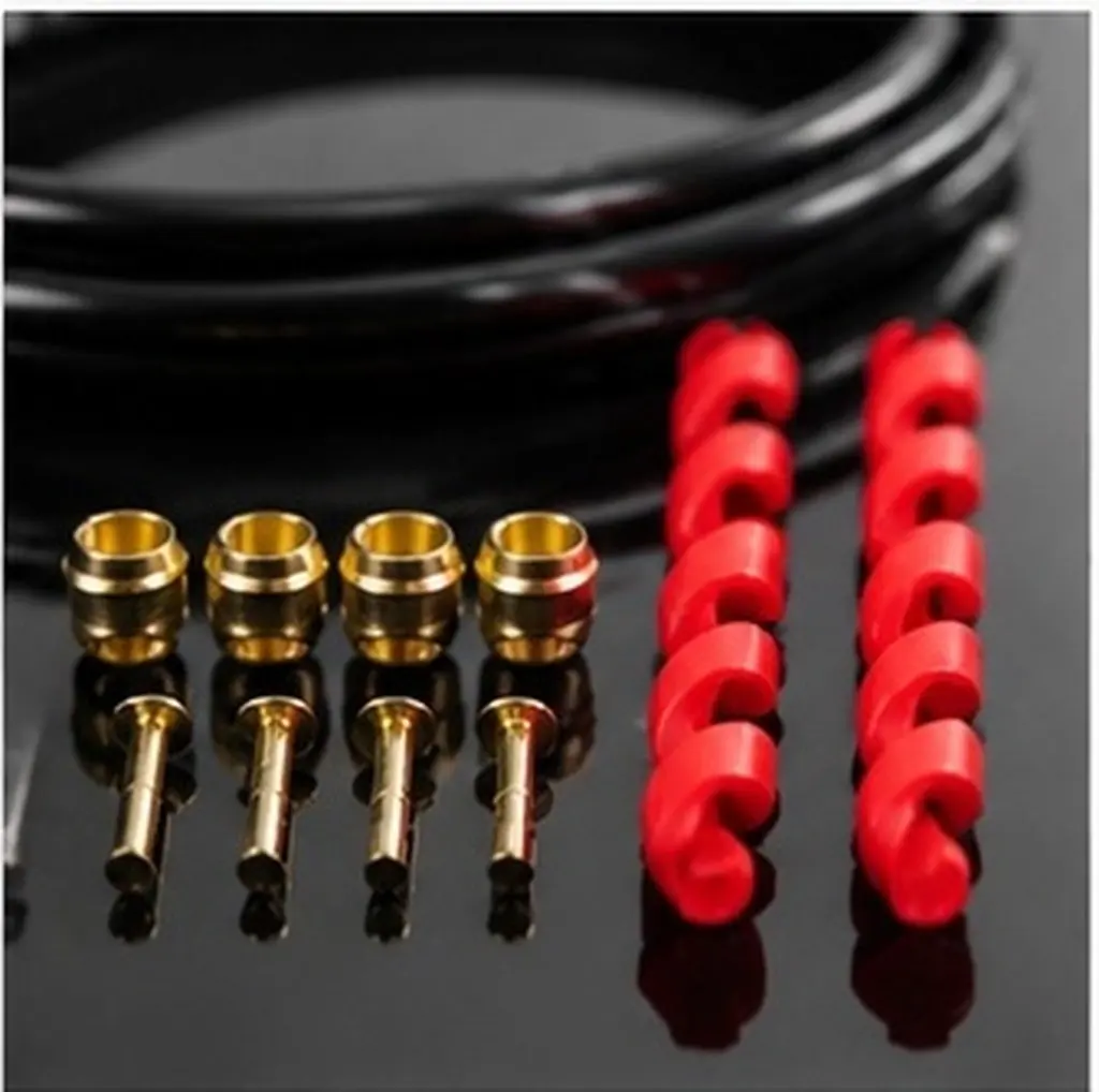 1Set Bike Bleed Set for Bicycle Brake Repair Oil Filling Saving Energy Efficient Precision Oil Tube Compatible with