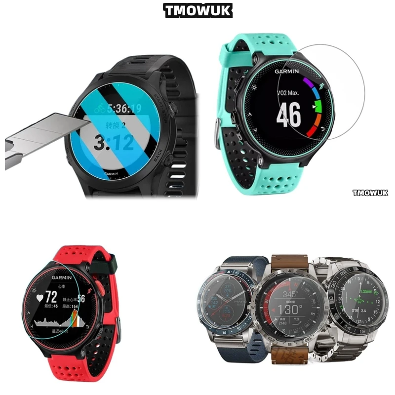 

For Forerunner 45 55 158 220 235 245 255 255s 620 635 9H Hardness Tempered Glass Screen Protector For Wearable