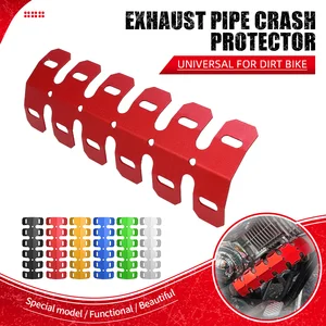 Für Honda XR250 XR200 XR600 XR650R XR 200 250 600 650 Universal Escape Rohr des Wärmebildschilds Silence Silence Schildabdeckung 6 Hauptverkauf XR Auspuff 200 - №2