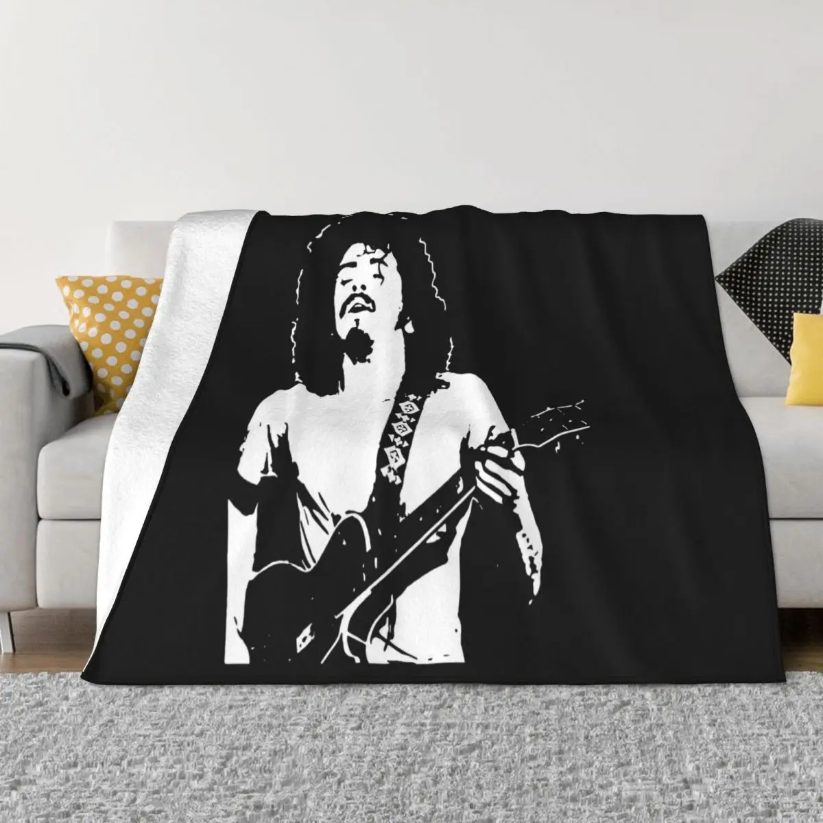 Santana Santana Band Carlos Lgend So Cool Unisex Summer Unique Comfortable Child Humor Brand Throw Blanket