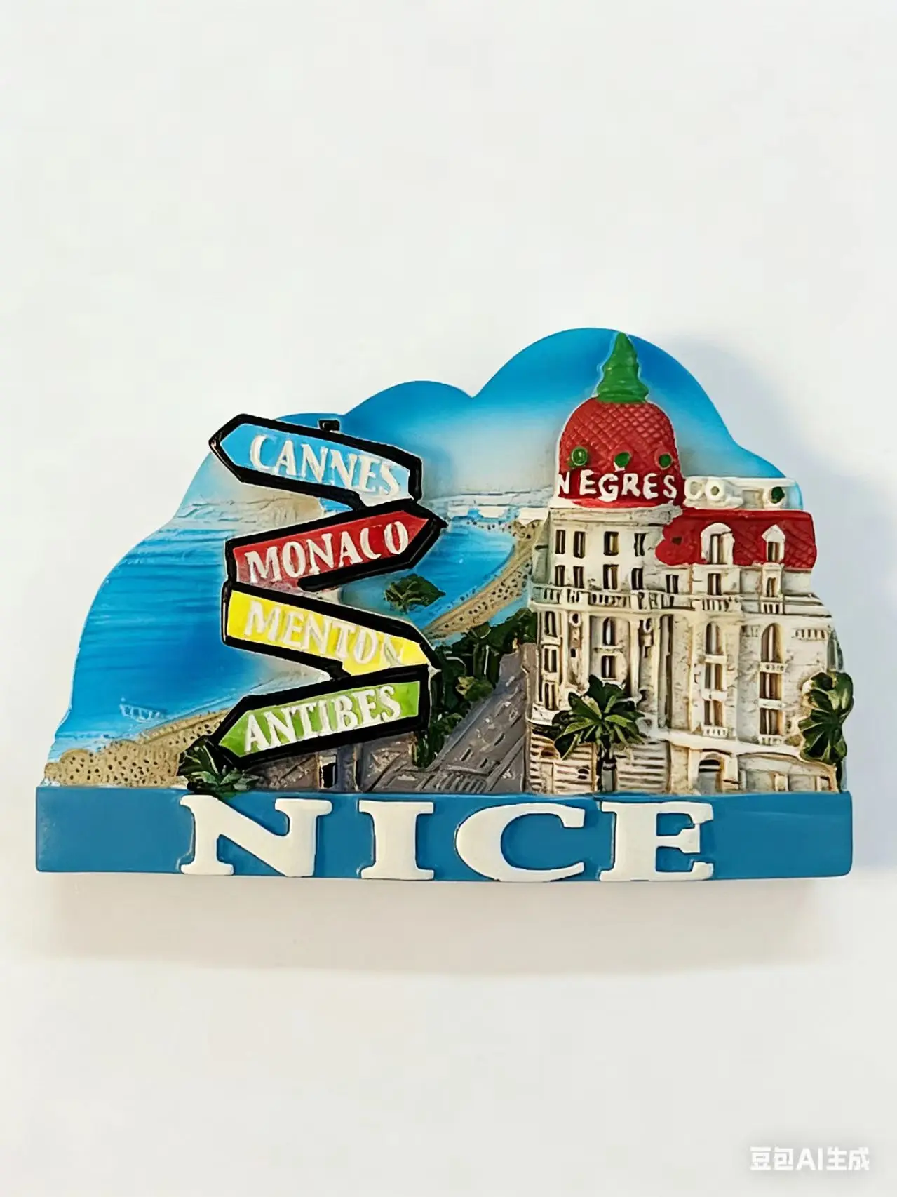 

France Nice Cannes Menton Bordeaux Tourist Souvenir Fridge Magnets Decoration Articles Handicraft Magnetic Refrigerator Gifts