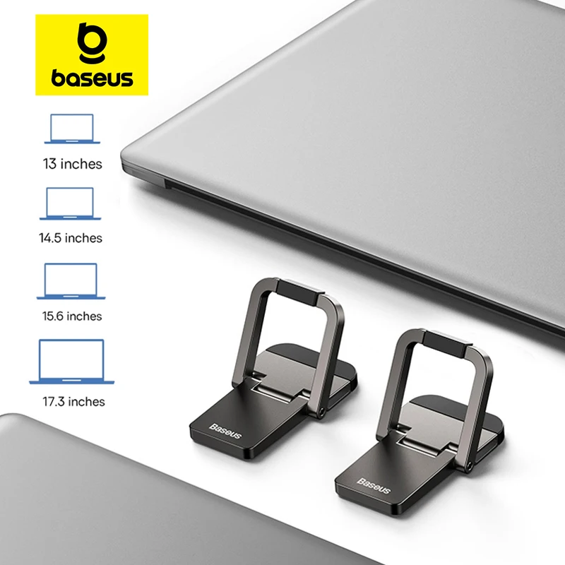 Podpórka pod laptopa Baseus do uchwytu na klawiaturę komputera Mini przenośne stojaki na laptopa do aluminiowej podpory notebooka Macbook Xiaomi