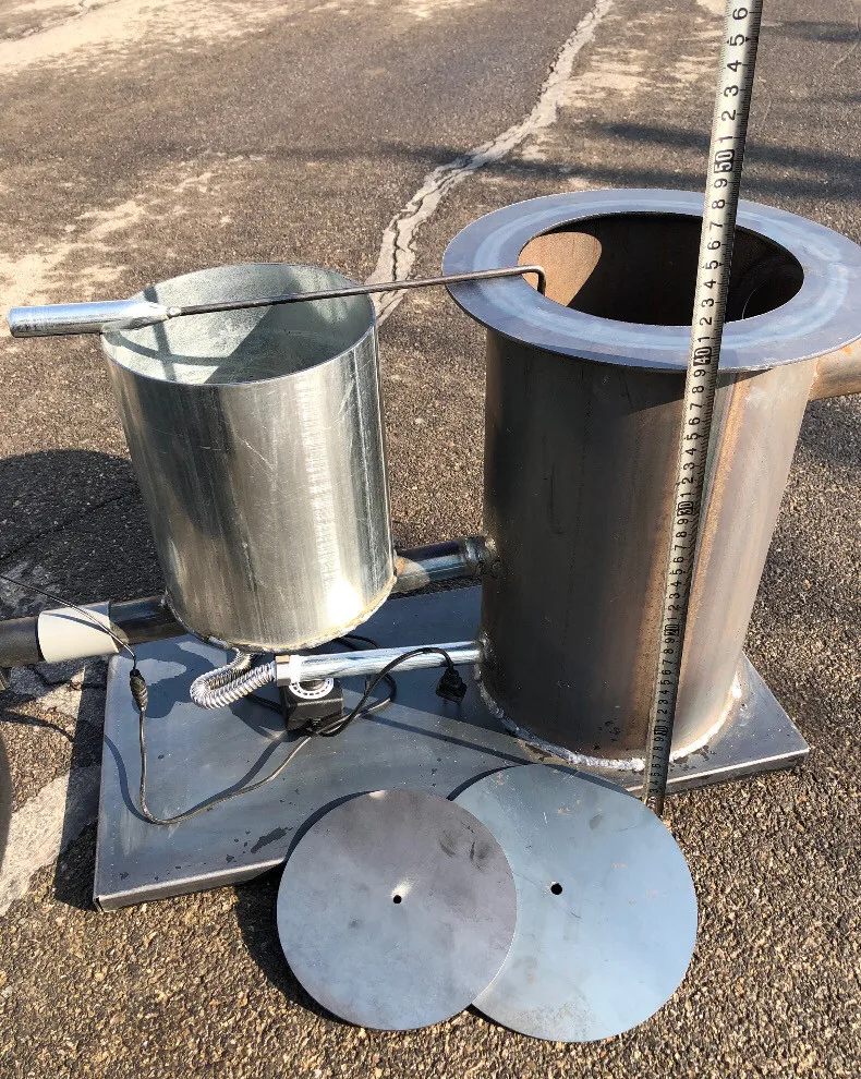 1pcs Energy‑Saving Waste Oil Burning Heater Furnace Household Rural Warming Heating Stove For Greenhouse Planting Breeding Farm