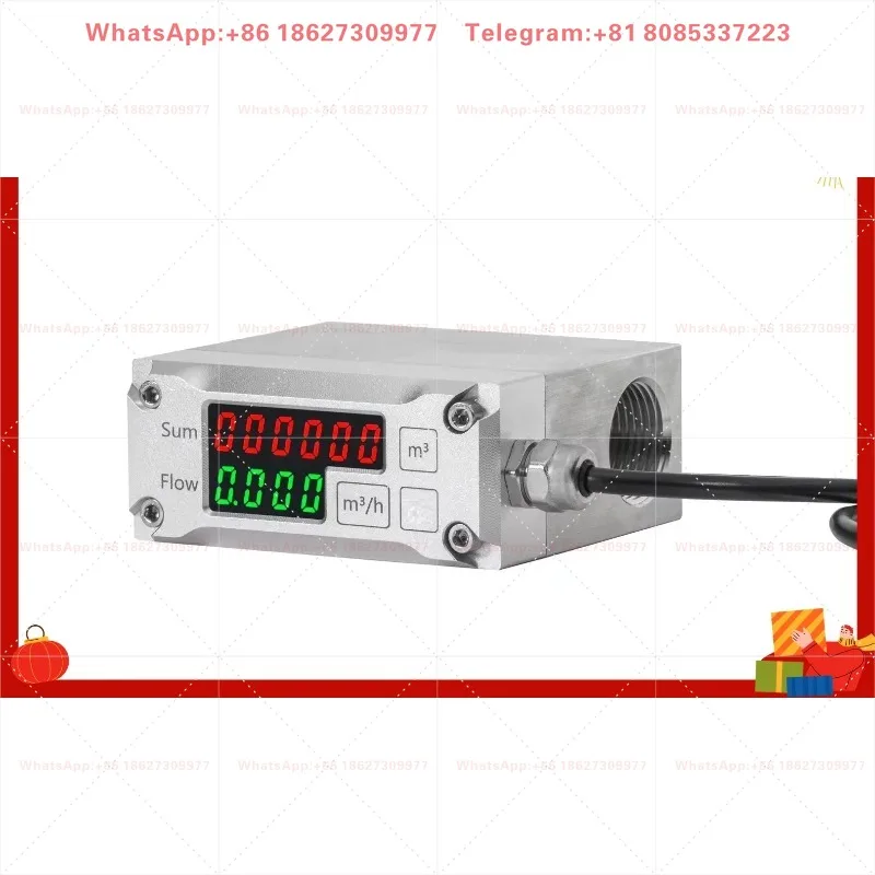 1Pcs high precision compression volume digital mass flowmeter high pressure MHMF4600 MF5612