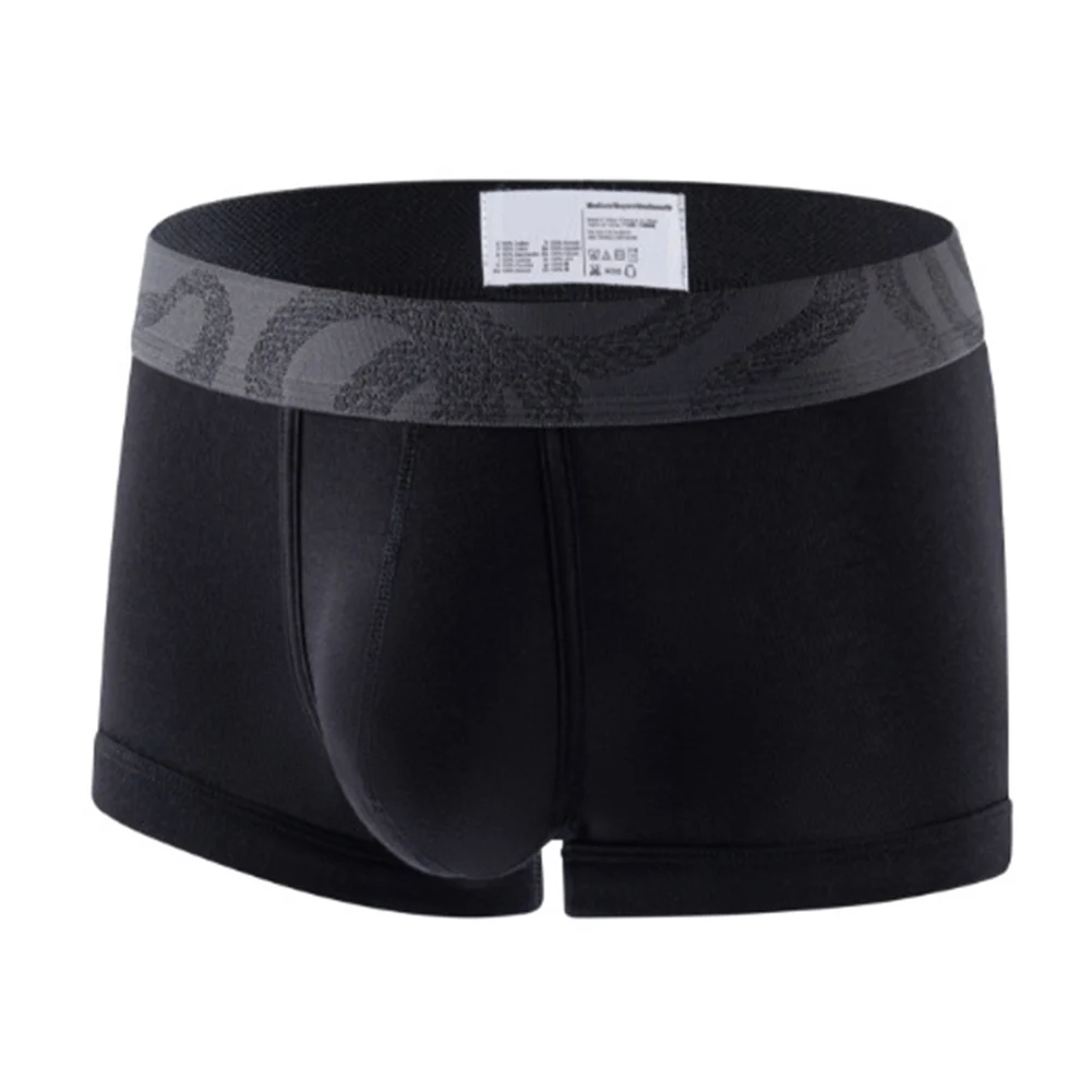 

Breathable Cotton Underwear Boxershorts Sexy Boxer Shorts XL Black Cotton Boxers Comfort Fit For Male Use Soft Material