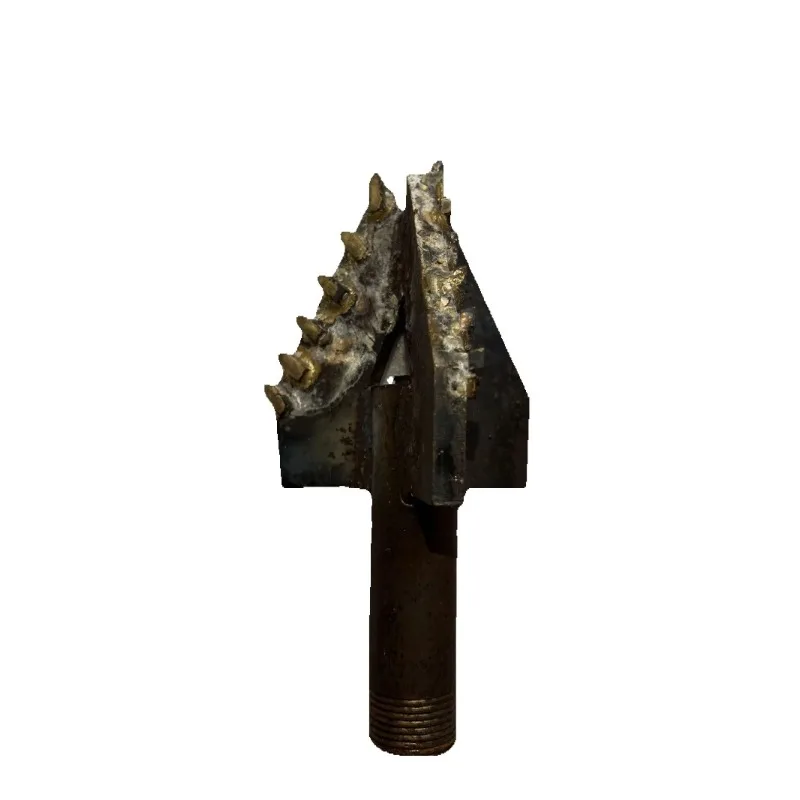 1 шт. Сверло из сплава, маленькая буровая установка для водяных скважин, трехкрыльное сверло из сплава, слой песка для почвы, подходит для монодюймовых сверлильных труб