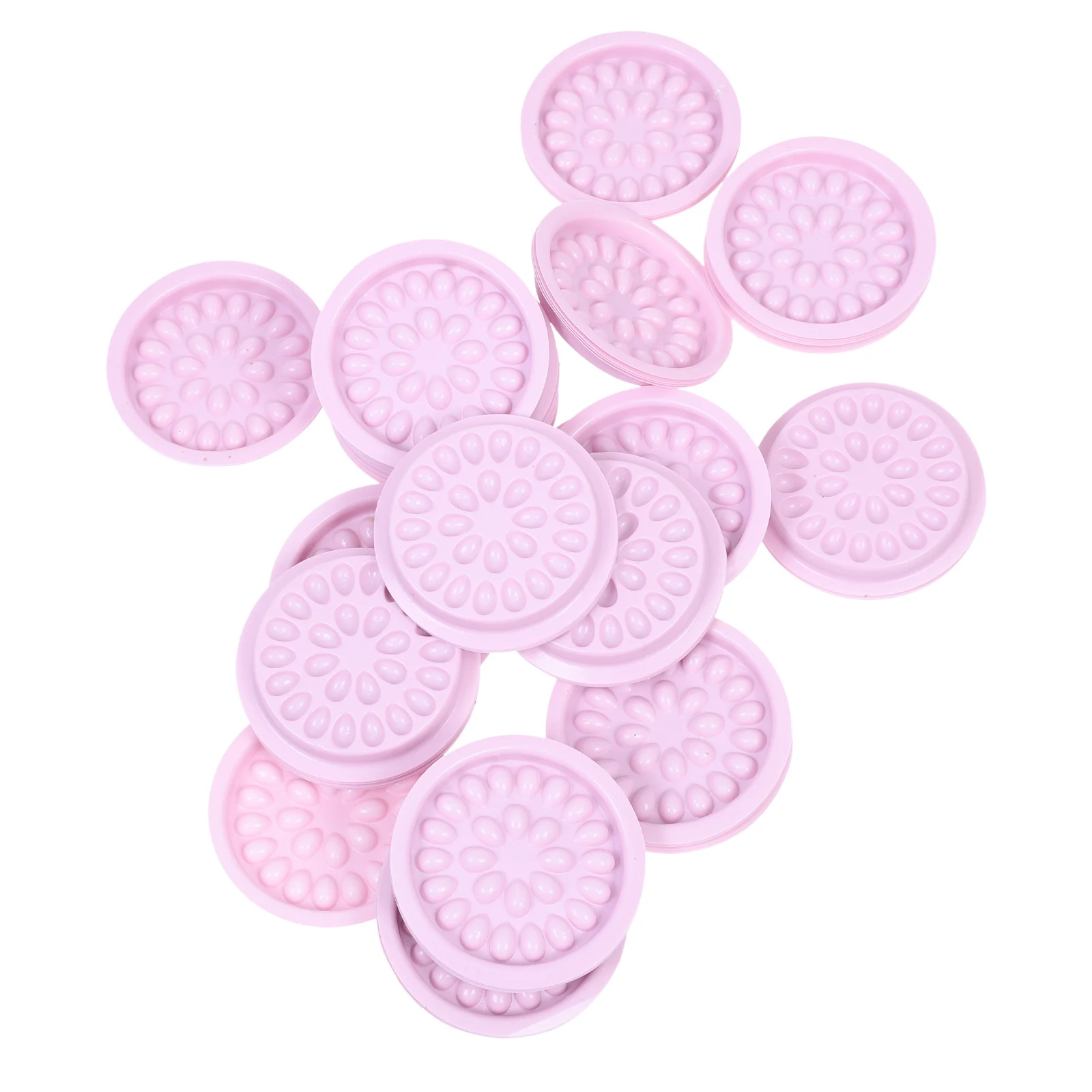 Plaques d'extension de cils, tampons de colle en PVC, rainures Anti-séchage, supports sécurisés pour faux-cils, Kit d'outils de beauté de qualité Salon, 100 pièces