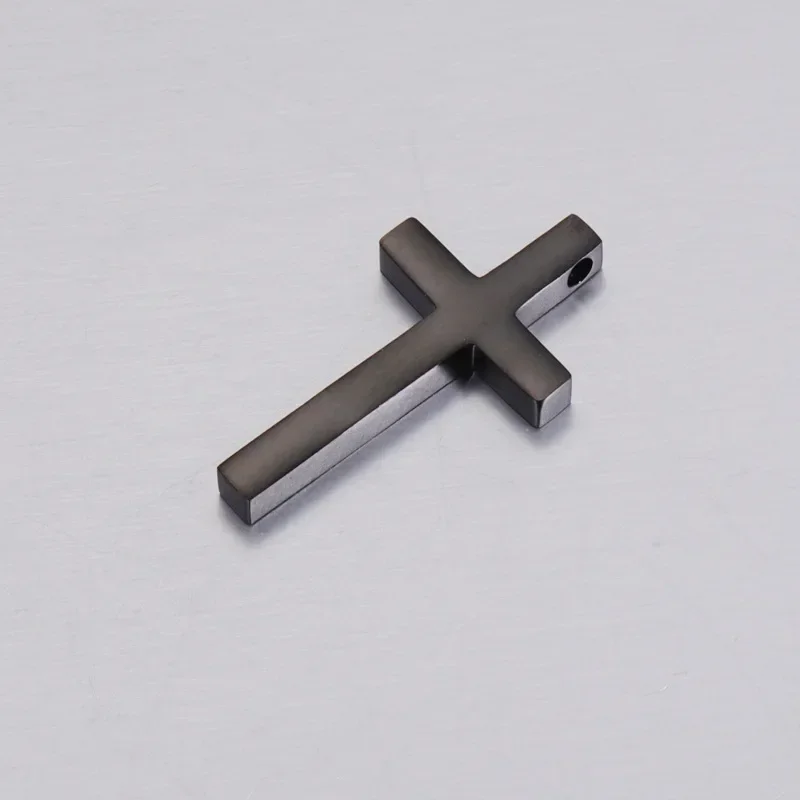 

Stainless Steel Cross Jewelry Accessories DIY Fashion Hip-hop Necklace Pendant