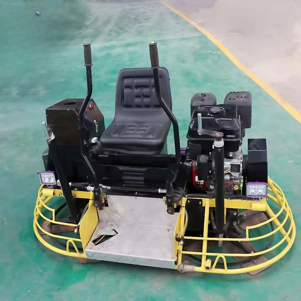 

Электрическая затирочная машина Ride-on с гидравлическим приводом, двигателем EPA, грузоподъемностью 260 кг, для выравнивания бетонных поверхностей