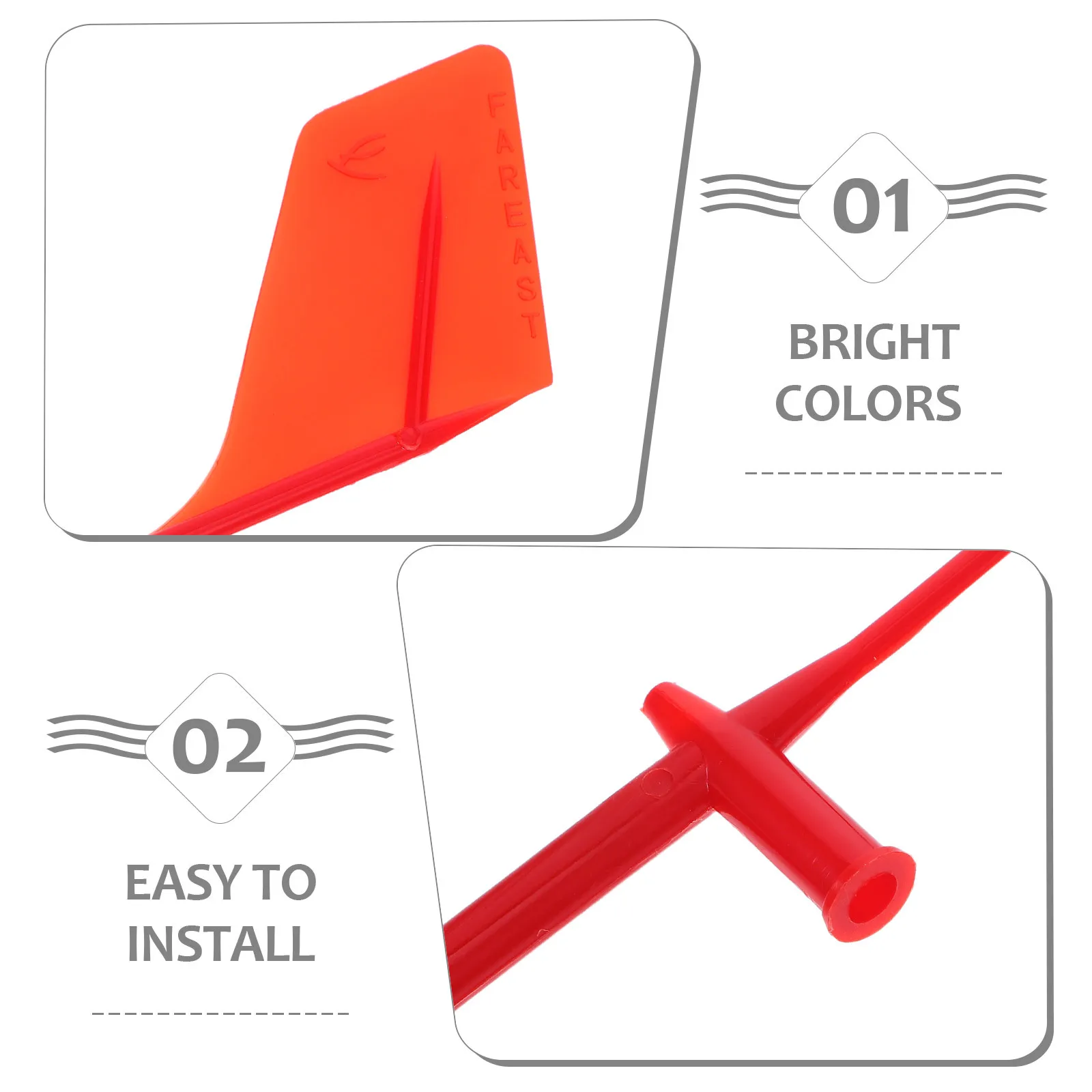 Lightweight Wind Indicator for Sailboats Clear Directional Guidance with Aerodynamic Design Yacht Wind Direction Marker