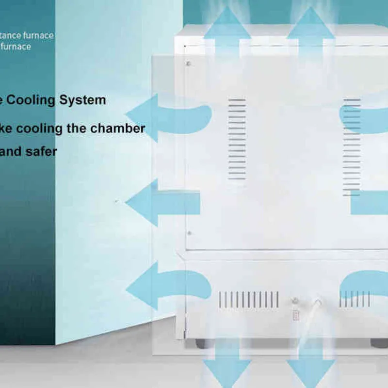 High Temperature 1800 Celsius Degree Heat Treatment Muffle Lab Resistance Furnace For Laboratory Price