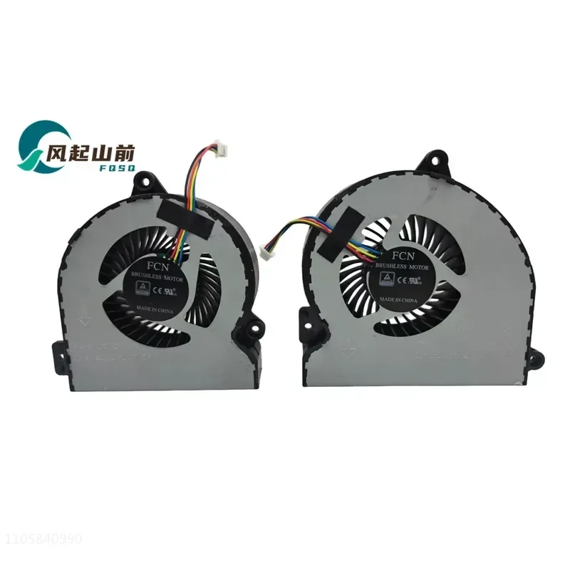 for ASUS S7VI GL702VI DFS682212M00T CPU GPU Cooling Fan