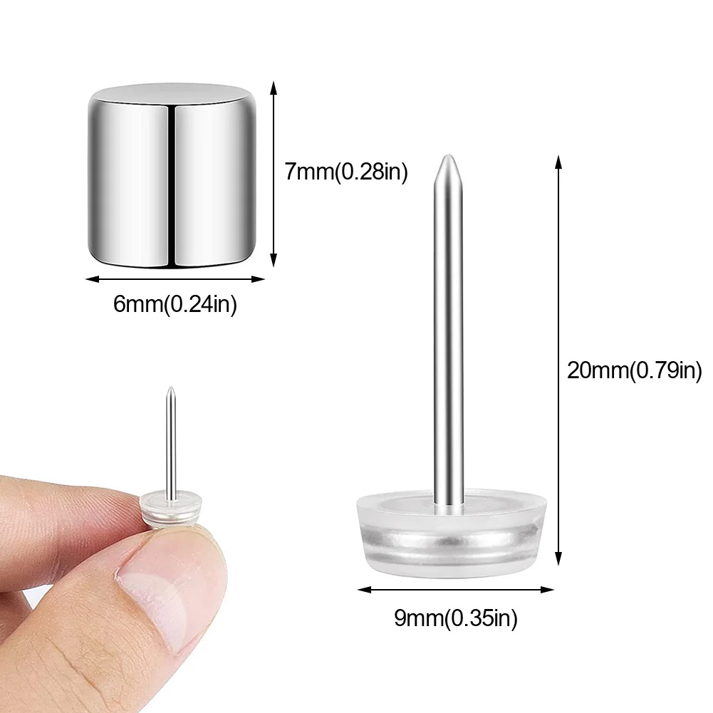 شماعات الصور المغناطيسية ، مستلزمات التجليد ، حامل ورق الحائط ، المدرسة ، المنزل ، المكتب ، الدبوس المغناطيسي ، 10