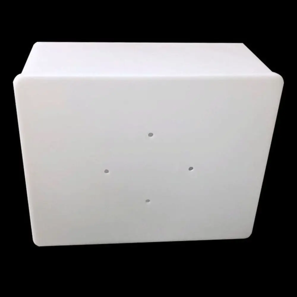 Wall Mounted Milk Delivery Box Outdoor Storage Container Waterproof Holder For Porch Apartment Home Security Key Box