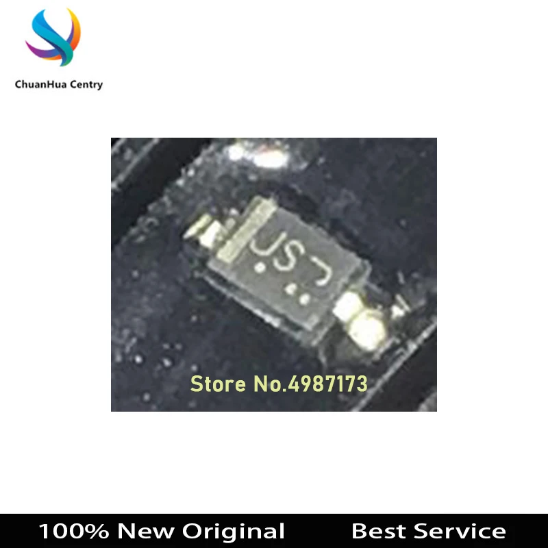 100 sztuk/partia LBAS21HT1G JS SOD-323 250 V/200 mA Nowe i oryginalne w magazynie