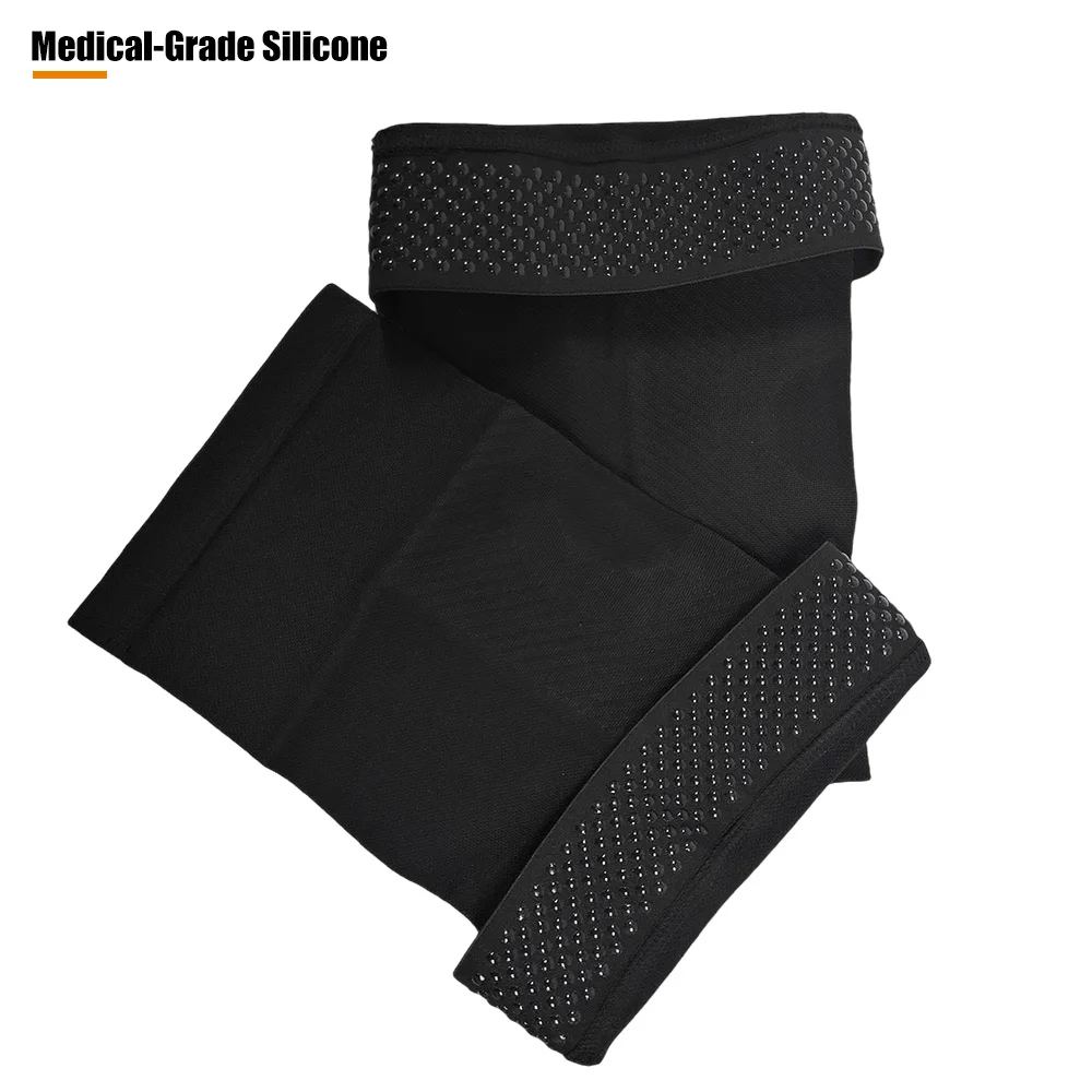 Legbeauty Homens Mulheres Joelho Envoltório Brace Suporte Fitness Elastic Medical Compressão Joelho Pad Manga com Silicone Band