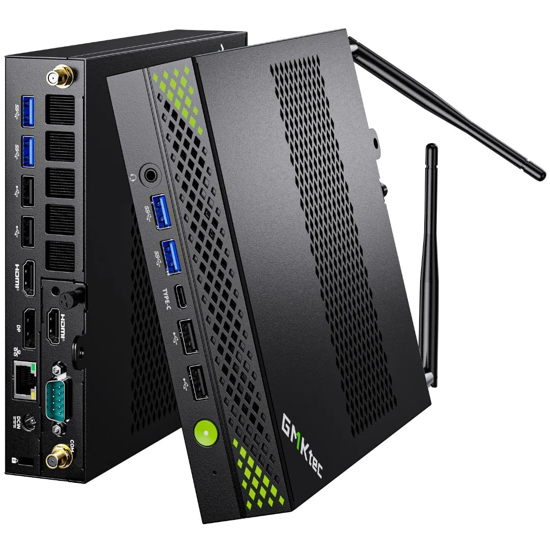 GMKtec K10 Mini PC Workstation Intel Core i9-13900HK DDR5 5200MT/s 3*M.2 SSD NVMe Rich Interface 8*USB WiFi6 BT5.2 Office PC