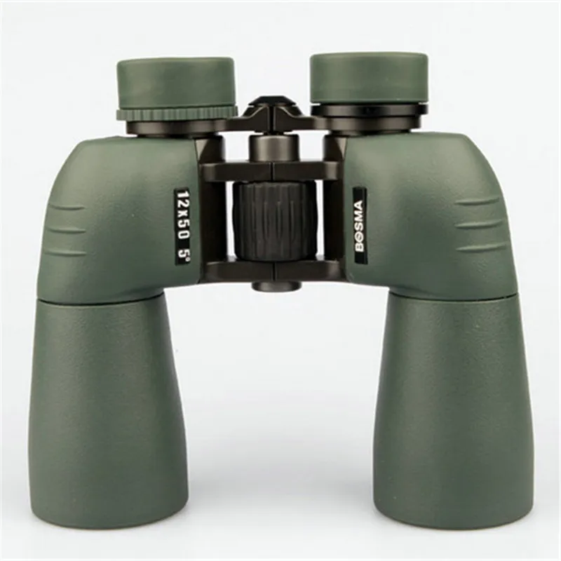 Bosma 12x50mm Binoculars 12X Magnification Metal Mirror Waterproof HD Waterproof Anti-Frog BAK4 FMC Paul System Telescope