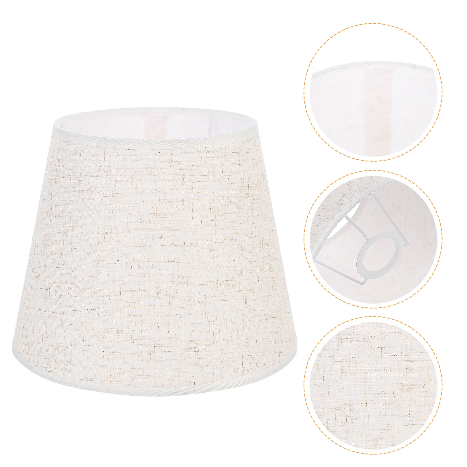 

Lampshade Housing Cloth Fabric Light Shades Iron Dustproof Bedroom Table Desk Lamp Cover Cloth Lampshade Wall Lamp Cover