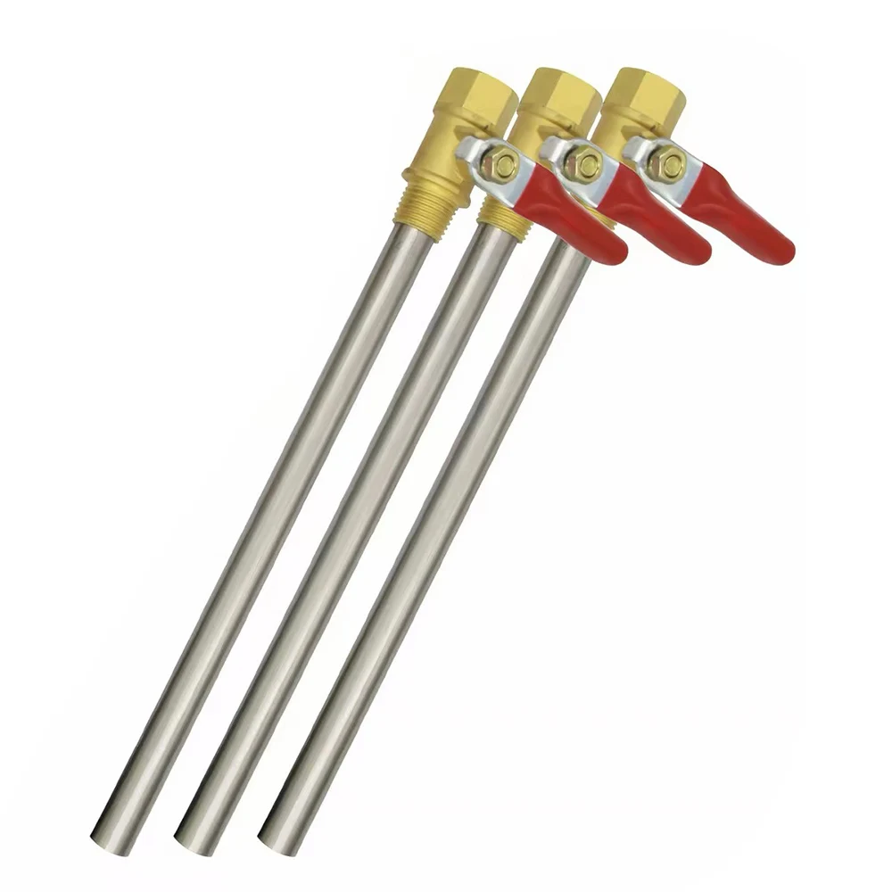 Pressure tank stainless steel discharge rod Stainless Steel Pneumatic Glue Tube For Pressure Tank
