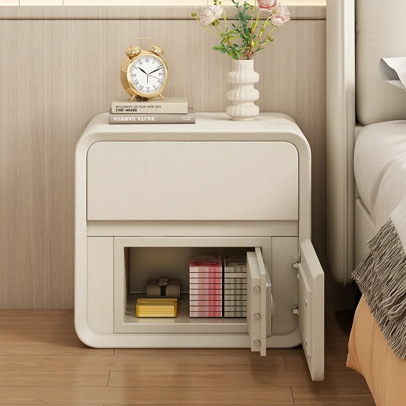 /Modern Cream style bedside table safe furniture clearance full bedroom furniture as a side of the bed comfortable with drawers