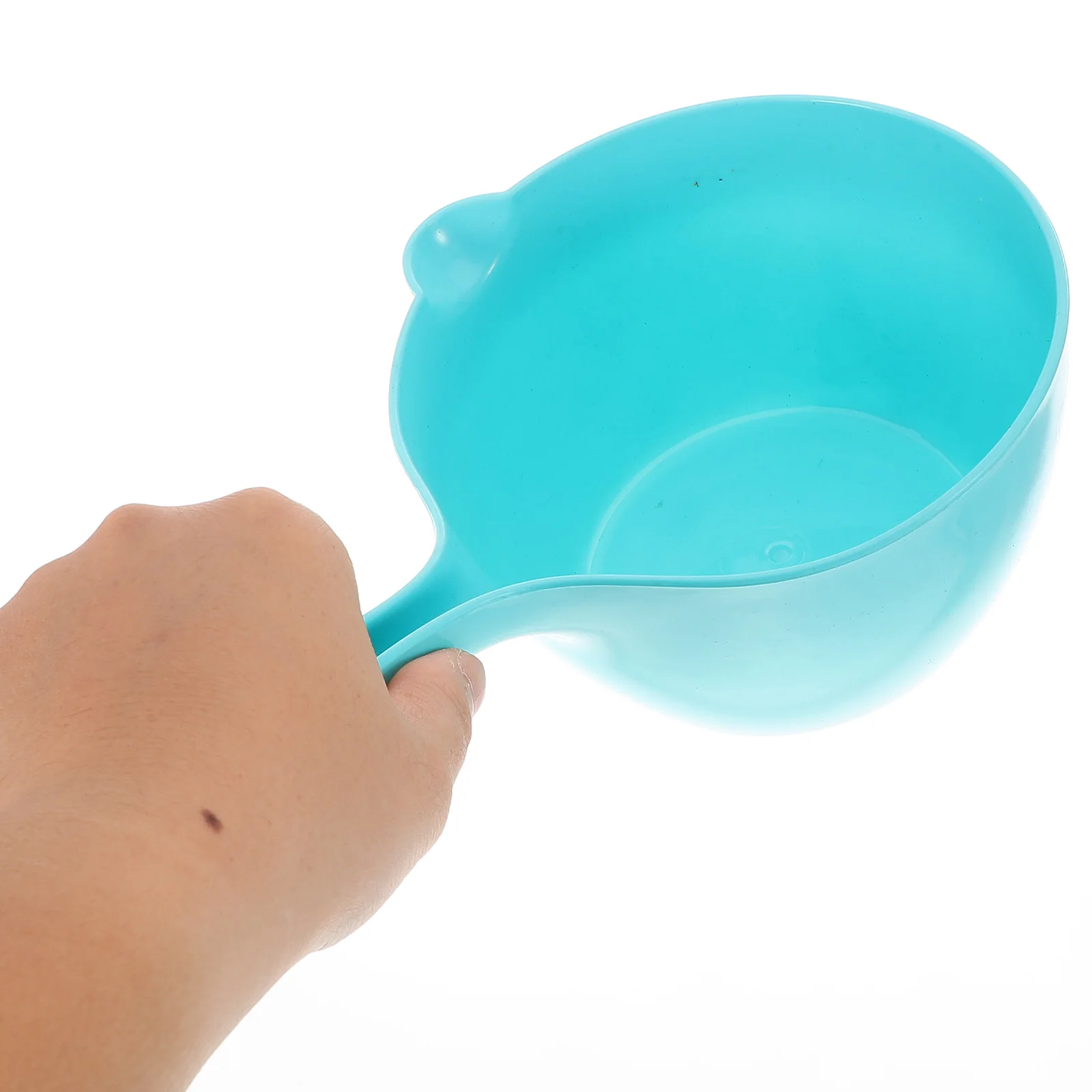 ทัพพีพลาสติกหนา 3 ชิ้น สำหรับใช้ในบ้าน ครัว ห้องน้ำ ทัพพีด้ามยาว น้ำหนักเบา อุปกรณ์ในครัวเรือนสำหรับการตั้งแคมป์