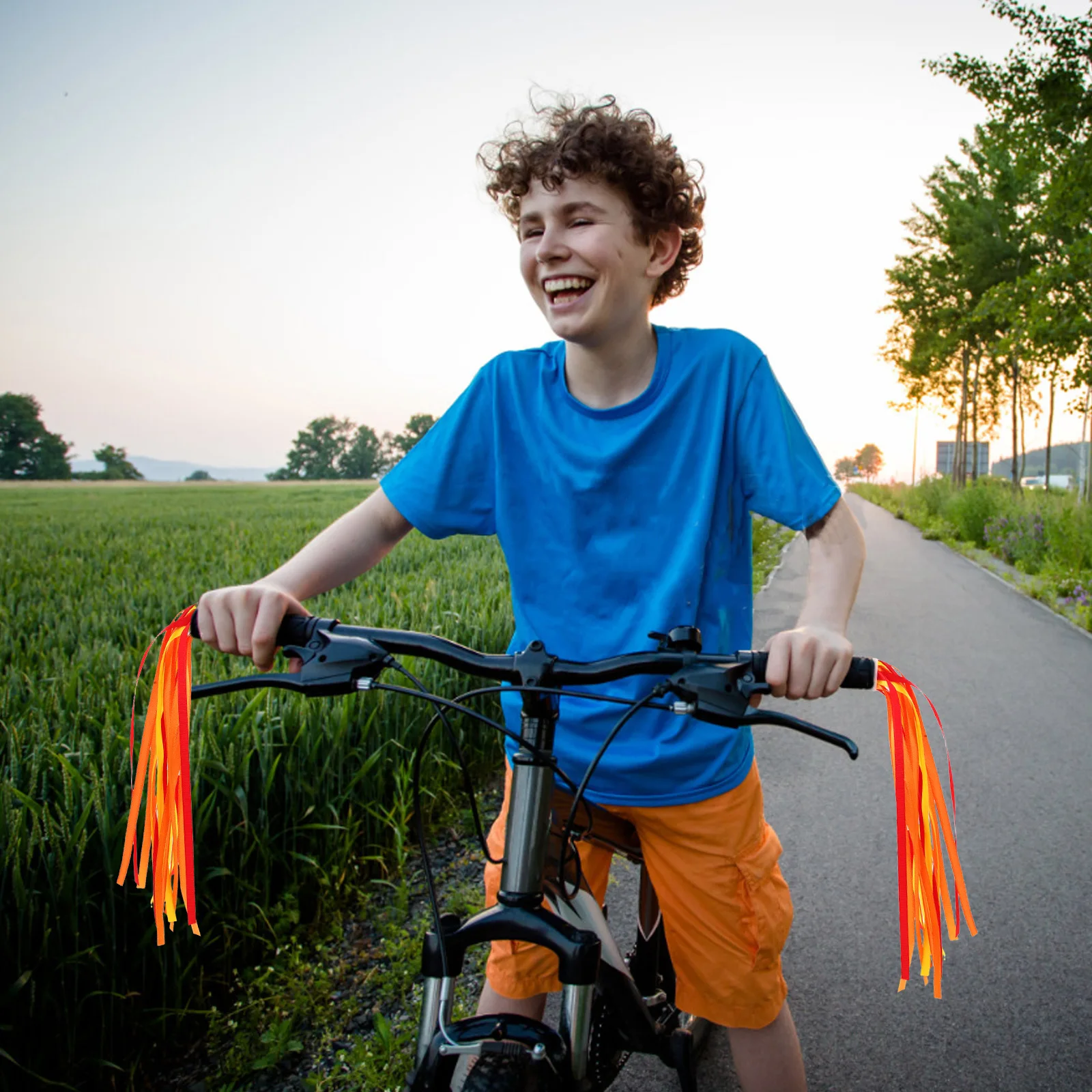 Bicycle Handlebar Streamers Bike Ribbons Carrier Accessories Tassels for