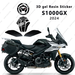 For Suzuki GSX-S 1000 GX s1000gx 2024 Motorcycle Anti slip Fuel Tank Pad Protection Sticker 3D Epoxy Resin Stickers kit