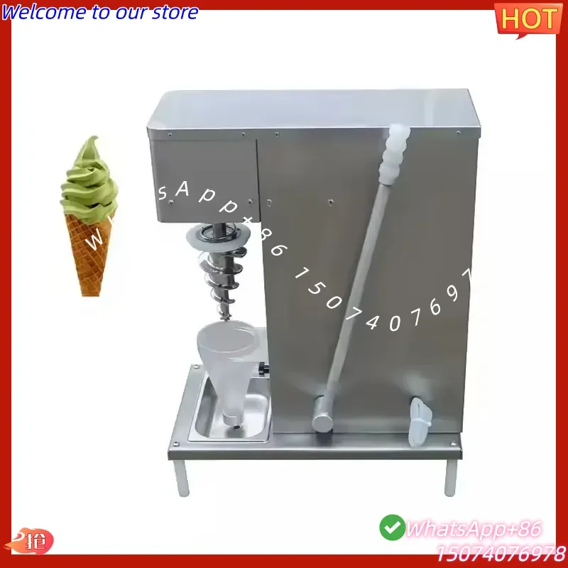 2026 New Design Milkshake Nut Mix Ice Cream Blender Professional Ice Cream Maker Cheap Price Ice Cream Mixing